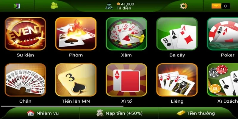 Giới thiệu về sảnh game bài 8KBET